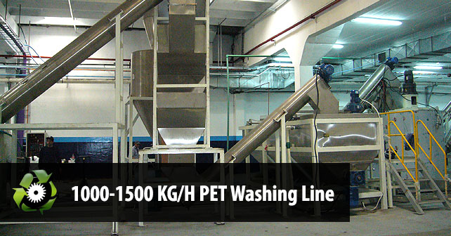 1000kgh-pet-washing-line