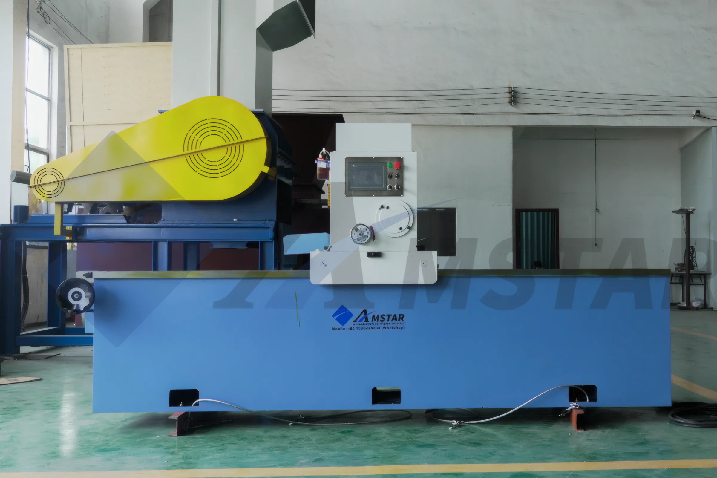 Blades Sharpening Machine – complete grinding machine with control panel